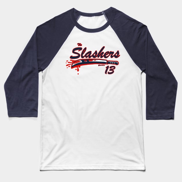 The Slashers Baseball T-Shirt by Bat13SJx